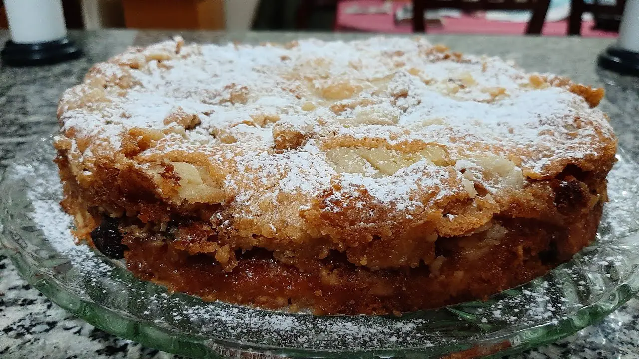 torta de manzana Alemana